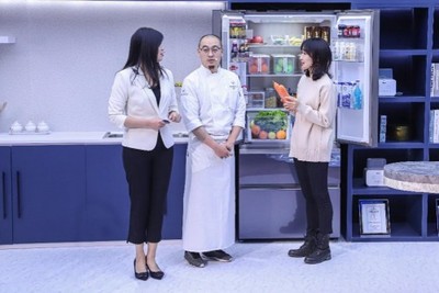 当你关注饮食健康时?海尔冰箱早替你想到了,“新鲜到家”服务157万家庭!